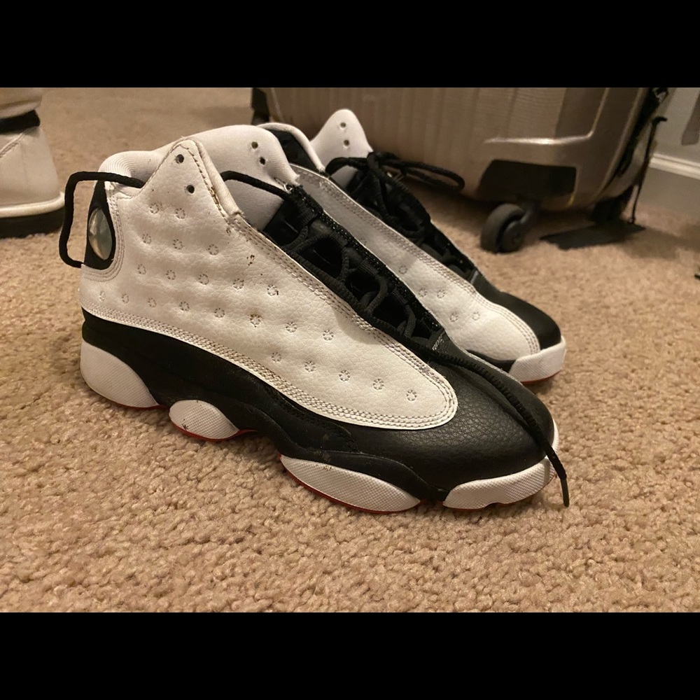 Air Jordan 13 AJ13 2018 female 
white/true red-black   884129-104